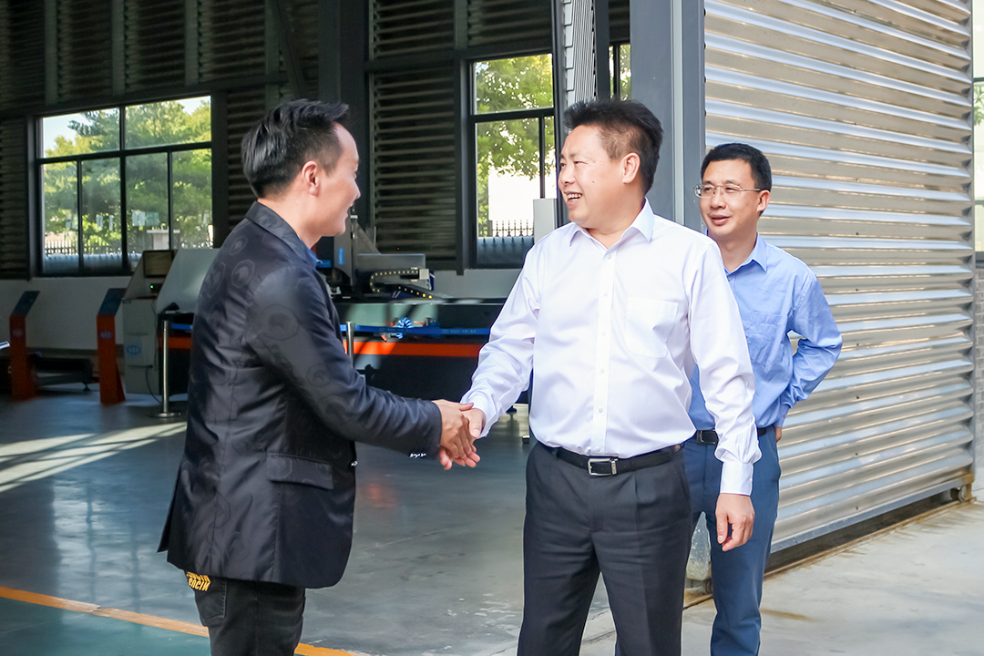 Chen Jiatian, Deputy Mayor of Zhaoqing City, visited Haffner for inspection and investigation
